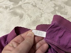 Vtg 90’s FRUIT OF THE LOOM 100% Cotton Signature Hi-Leg Sz 7 Rose Pink Panties