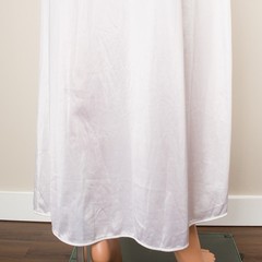 💖 VTG GILEAD Ivory Nylon Chiffon & Lace Peignoir Set Nightgown & Robe 32 USA