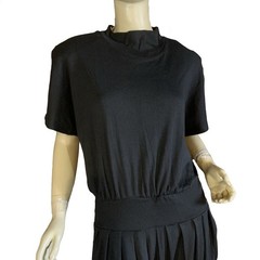 VINTAGE CIRCA 1990’S BLACK KNIT VENEZIA JUMPSUIT SZ 18/20 NWT