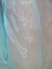 Vintage 90s Pale Blue Two Piece Formal Dress (H0155)