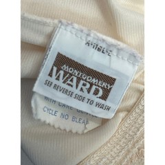 Vintage Montgomery Ward Maxi Half Slip Coquette Regencycore Bridal Old Hollywood