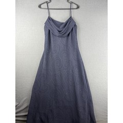 VTG Karina Nites Dark Fairy Romantic Whimsigoth Evening Dress Blue Women Size 12