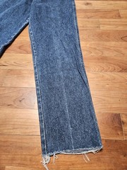Vintage Wrangler Womens High Waist Bareback Denim Jeans Sz 3/4