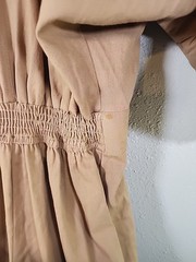 Vintage d. Frank Tan Jumpsuit Size 10 Made In USA 80s 90s 1980s