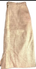 VTG Majestic Specialties wool Pencil Skirt Tweed Beige 29” Waist 23.5” Long