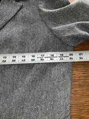 Studio 1940 Woman’s Blazer Jacket Vintage Size Large Black & White Wool Blend