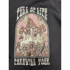 Hollister Retro Mushroom “Full of Life” Farewell Tour Graphic Sweatshirt – Small
