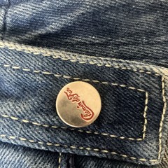 Vintage 1970s Chemin de Fer Womens High Waist Jeans Indigo Denim Straight Leg US