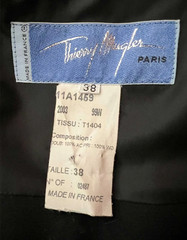 Thierry Mugler Vintage Cut-out Crystal Blazer