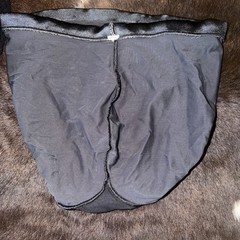 Vintage Maidenform Hipster Bikini Pantie Black Lace Size Small Lingerie USA R GL