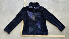 Rare Vintage Marcia Phillips Weavings Art to Wear Abstract Geometric Jacket Sz M