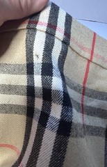 Vintage Burberrys Made In Scotland Nova Check Wool Wrap Kilt Skirt Buckles 14