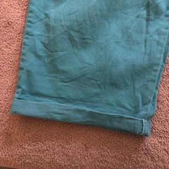Gloria Vanderbilt Amanda Teal Size 16 Y2K Whimsical Summer Bold Casual Indie Pop