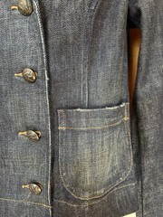 VTG Y2K Lauren Jeans Co Ralph Lauren Women’s Double Breasted Denim Jacket S *