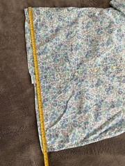 Vintage Burberrys of London Shirt Women’s Sz 42 Short Sleeve Floral Print France
