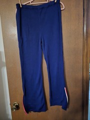 VINTAGE 1970s STAGWHITES/WHITE STAG SIZE LARGE RED, WHITE, BLUE KNIT TRACKSUIT