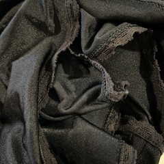 VTG 80’s Cabernet Woman’s Black Full Dress Laced Nylon Blend USA Made Slip 38