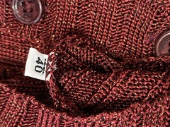 VINTAGE WOMEN WOMAN JUMPER CARDIGAN JHD11915