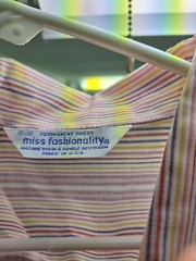 vintage miss fashionality shirt sz 15/16