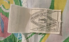 Vintage 70’s Gordon Of Philadelphia Floral A-Line Skirt Pockets Union Tag S