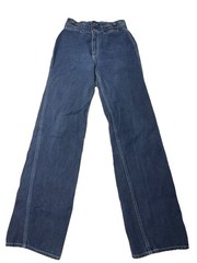 Vintage 1970s N’EST-CE-PAS? Bell Bottoms JEANS French 80s Detailed Denim RARE