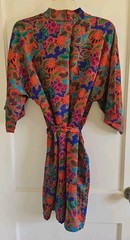 Vintage Inner Most 3 pc Short Robe and Short Set Floral in Women’s size M