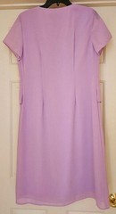 Another Thyme Purple Embroidered Dress~Beaded~ Layered ~ Lined ~Sz 8P~EUC