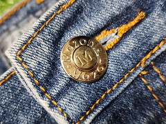 Vintage Original Mazoni Classics Women’s Denim Jeans Blue 40 x 26 Made in USA