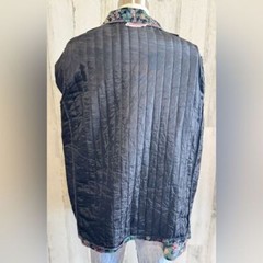 Vintage Floral Quilted Jacket Cozy Fall Winter Essential 70s Young Stuff boho