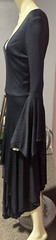 VTG Vintage Giorgio Beverly Hills Medieval Black Dress Drape Iconic Xs/Sm