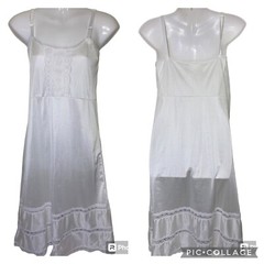 Vintage Slip Dress Chemise Junior Teen Size 14.5 Women Small Silkie Nylon