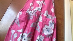 Beautiful Vtg Hawaiian Dress! HRH Kahala XS Pink Flwrs 2-pckt Sleeveless BttnUp