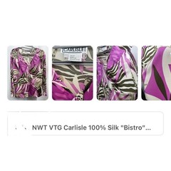 🚨‼️12 ITEMS Vintage Silk Closeout Bundle ALL Wearable Preloved & NWT See Desc *