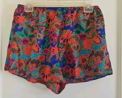 Vintage Inner Most 3 pc Short Robe and Short Set Floral in Women’s size M