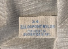 Van Raalte Vintage Ice Blue Dupont Nylon Lace Nightgown 34