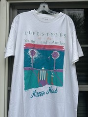 Vintage Hilton Head Long Nightshirt ” lifestyles of the rich & aimless” OSFA