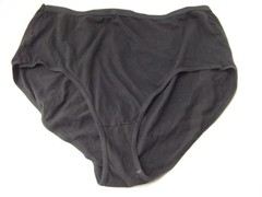 vtg lot 2 panty lingerie silky nylon brief Just My Size JMS 14 Plus Fruit Loom