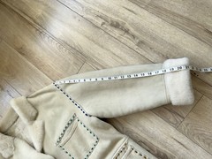 Unique Jean Charles de Castelbajac Tricot Sheepskin Coat Jacket Shearling