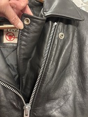 Vintage 70’s Sears The Leather Shop Motorcycle Ramones Jacket Womens 14* READ