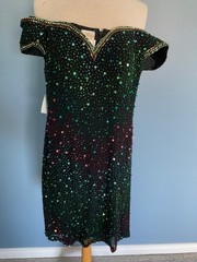 New with tags off the shoulder, short dress by Alyce Designs#8027 size 2