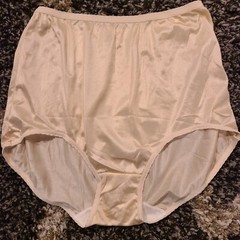 Vintage J C Penney Underscore 100% Antron lll Nylon Brief Panties Sz 6-10