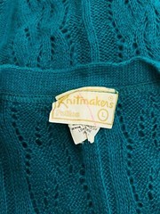 Vintage shirt lot, 1970 1980 deadstock sweater vest white teal red hood top L