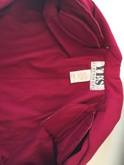 Vintage 80s YES CLOTHING Batwing Blazer Jacket Fuchsia Short S AMAZING