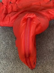 Vintage Obermeyer Womens M/12 Nylon Jacket Coat Red Made In British Hong Kong