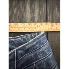Vintage 70s Brittania Paperbag High Waisted Jeans D Ring Belted Tapered Denim 13