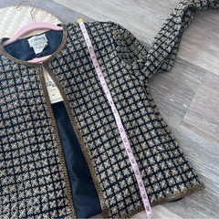 Vintage NWT stenay fully beaded jacket 100% silk womens size S