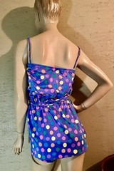 Sea Waves Vintage Mid-Century Polka Dot Swimsuit
