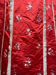Vintage Gorgeous Chinese Silk Embroidered Apron Skirt 94×70 Cm