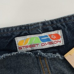 Vintage 1980s Jnco Street Division Jeans Women’s Size 7 Flare Cut Skate USA