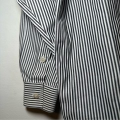 Burberrys Vintage Striped Casual Button Down Shirt Size 10